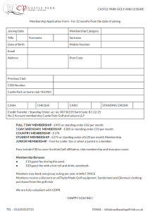 Membership form